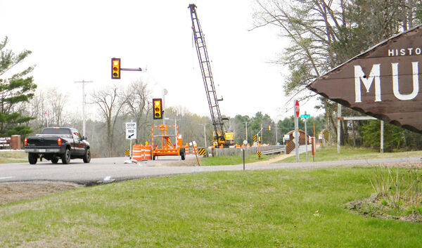 Work begins on bridge near Cameron